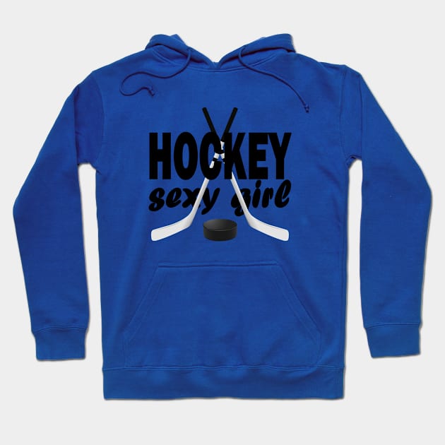 Hockey sexy girl Hoodie by TTL